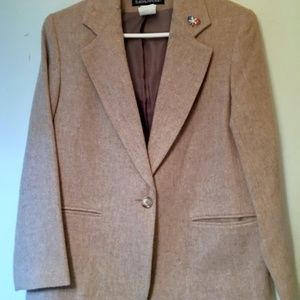 Classic Womens Wool Blazer